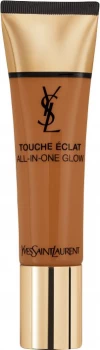 Image of Yves Saint Laurent Touche Eclat All-in-One Glow Foundation SPF23 30ml B80 - Chocolate