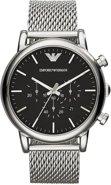 Image of Emporio Armani Watch Luigi Mens - Black EA-301