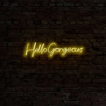 Image of Hello Gorgeous - Yellow Yellow Wall Lamp