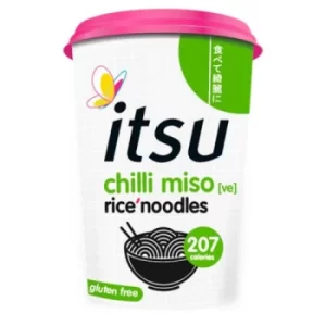 Image of Itsu Chilli Miso Noodle Cup 63g x 6