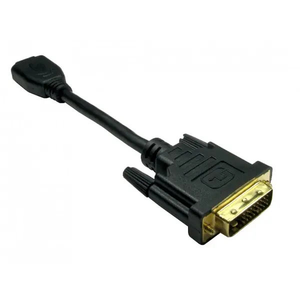 Image of Cables Direct Leaded Male DVI-D to Female HDMI Adapter