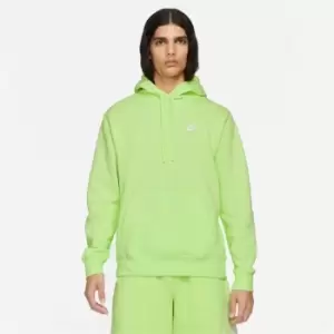Image of Nike Club Hoodie Mens - Yellow
