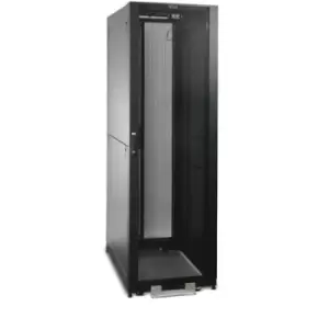 Image of Tripp Lite SR2400 42U SmartRack Value Series Standard-Depth Rack Enclosure Cabinet 2400 lbs (1088.6 kgs) Capacity with doors & side panels