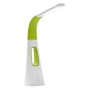 Image of Cristal Record Lighting - Cristal Ventix LED Desk Lamp Green Fan