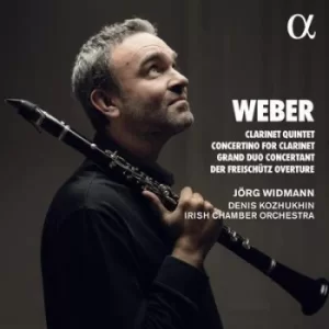 Image of Weber Clarinet Quintet/Concertino for Clarinet/ by Carl Maria von Weber CD Album