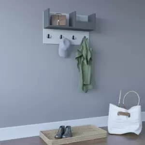 Image of Sameul Wall Coat Hanger with 4 Hooks