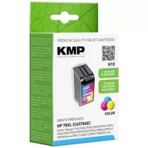 Image of KMP Ink replaced HP 78 Compatible Cyan, Magenta, Yellow H10 0992,4780