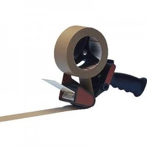 Image of tesa Tape dispenser Blue, Red Barrel width (max.): 50 mm Decelerator, Exchangeable blade