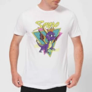 Image of Spyro Retro Mens T-Shirt - White - 4XL