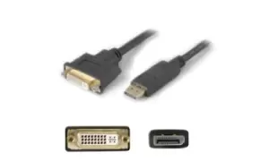Image of AddOn Networks DISPLAYPORT2DVI video cable adapter DisplayPort DVI...