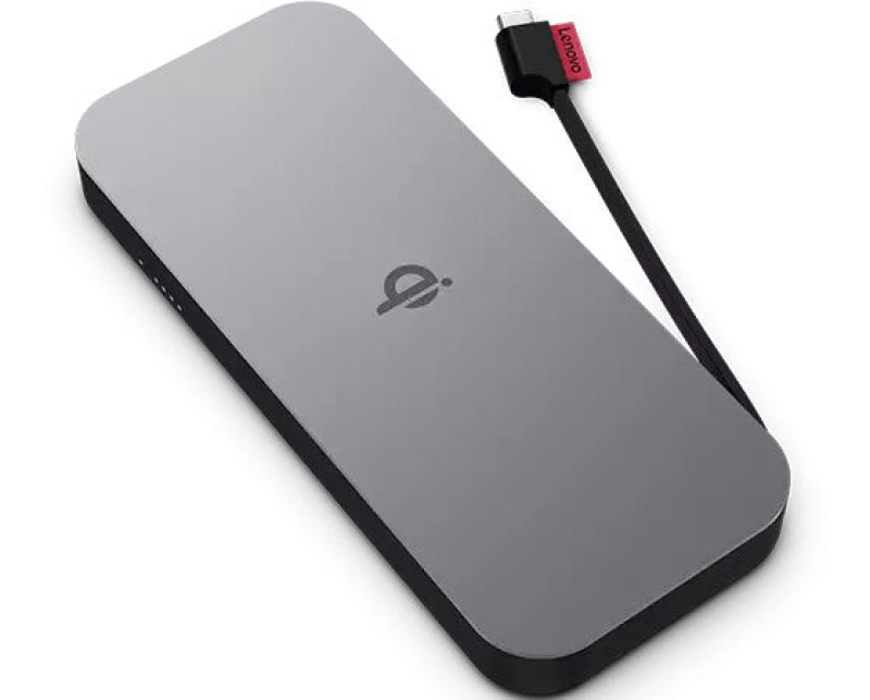 Image of Lenovo 40ALLG1WWW power bank Lithium-Ion (Li-Ion) 10000 mAh Wireless charging Black 40ALLG1WWW