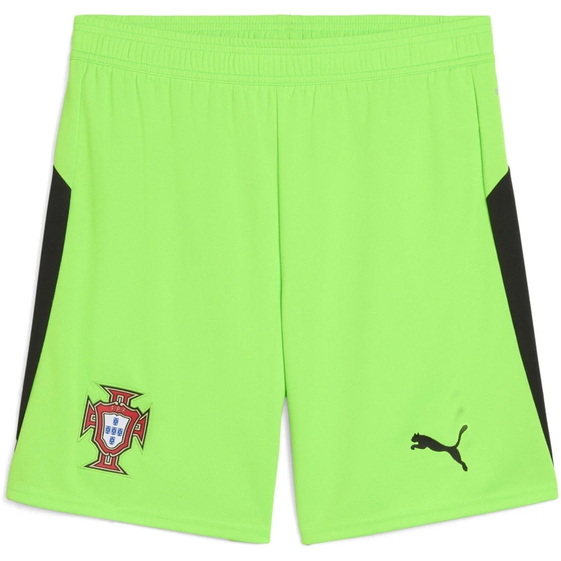 Image of Puma Fpf Gk Shorts Replica Goalkeeper Short Mens Lime Green male XS