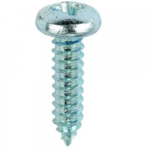 Image of Select Hardware Pan Head Self Tapping Screw Bright Zinc Plated 3/4" X No8 25 Pack
