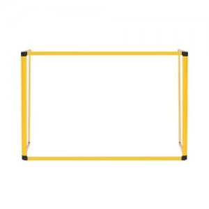 Image of Bi-Office Trio Transparent Board 900mm 1200x900Yw Alu Frm