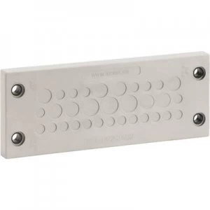 Image of Icotek KEL DPZ 2425 Cable grommet Terminal max. 12mm Polyamide Elastomer Grey Black