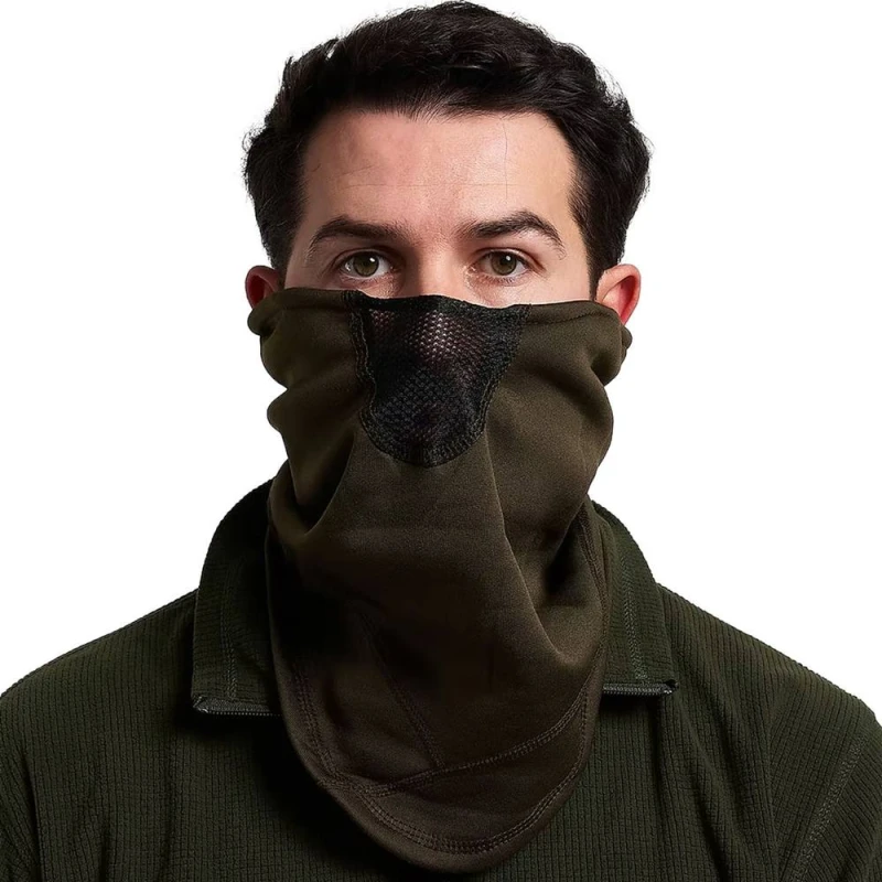 Image of Jack Pyke Mens Technical Neck Gaiter in Green Green Male One Size