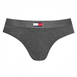 Image of Tommy Bodywear Big Flag Briefs - Dk Grey Hthr