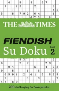 Image of The Times Fiendish Su Doku Book 2 by The Times Mind Games Paperback