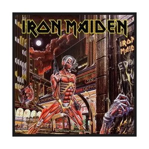 Image of Iron Maiden - Somewhere Back In Time Standard Patch