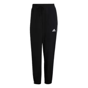Image of adidas Essentials 3-Stripes Woven 7/8 Tracksuit Bottoms W - Black