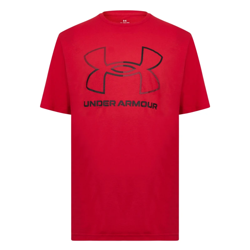Image of Under Armour Mens Training Gl Foundation Update Short Sleeve T-Shirt - Red Size M Men Red W8VTR Male M