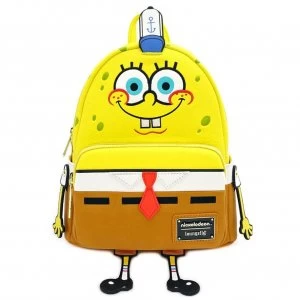 Image of Loungefly Spongebob Squarepants 20th Anniversary Mini Backpack