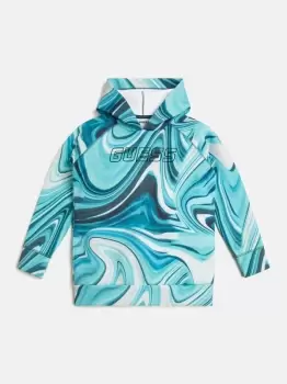 Image of Guess Kids Hooded Active Sweatshirt