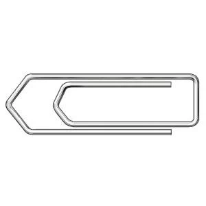 Image of Paperclips No Tear 45mm Pack of 100 32481
