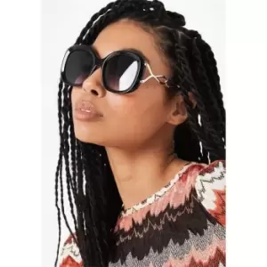 Image of Missguided Neck X Strap Mini Dress Slinky - Black