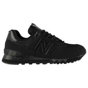Image of New Balance 574 Hike Trainers - Black Mono