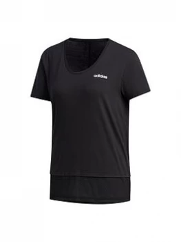 Image of Adidas Essentials T-Shirt - Black