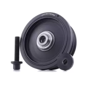 Image of RIDEX Crankshaft Pulley Number of ribs: 4 3213B0242 Belt Pulley, crankshaft BMW,3 Touring (E91),3 Limousine (E46),3 Limousine (E90),5 Limousine (E60)