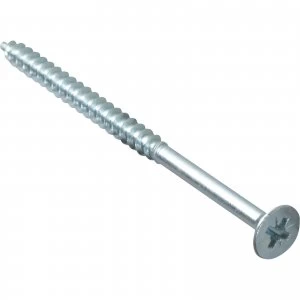 Image of Forgefix Multi Purpose Zinc Plated Screws 6mm 80mm Pack of 200