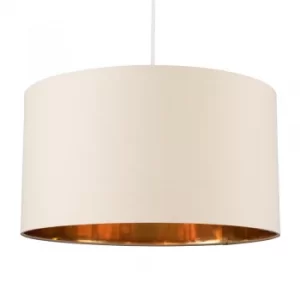Image of Reni XL Pendant Shade in Beige and Gold