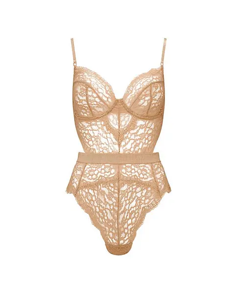 Image of Ann Summers Ann Summers Hold Me Tight Body Nude1 Nude ONE Female 2XL WZ96805