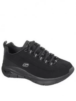 Image of Skechers Arch Fit Metro Skyline Trainers - Black
