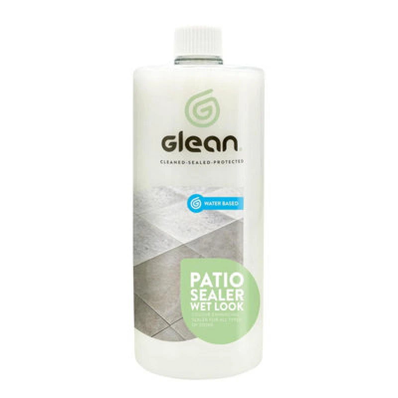 Image of Go Glean Glean Patio Sealer Wet Look Colour Enhancing Solution - Natural - 1 Litre