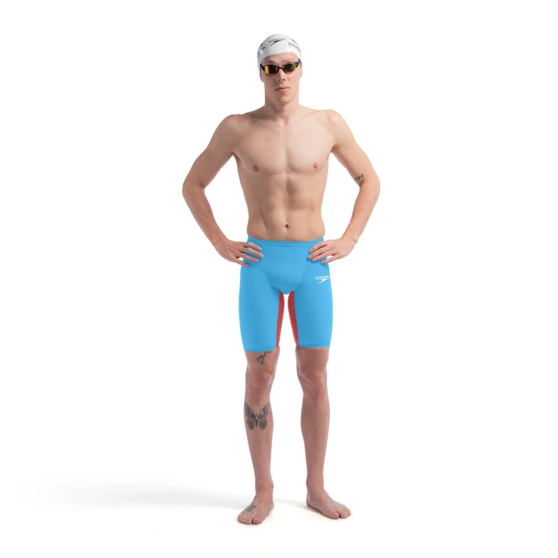 Image of Speedo Mens Valor Jam Jammers Blue/Red male 30