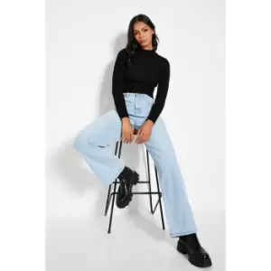 Image of I Saw It First Denim Baggy Boyfriend Jean - Blue