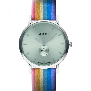 Image of LLARSEN Blue 'Josephine' Ladies Classical Watch - 144sts3-spride18 - multicoloured