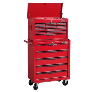 Image of Hilka 14-Drawer Combination Chest and Cabinet