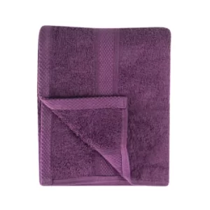 Image of Victoria London Egyptian Cotton Towels 500GSM Hand Towel Aubergine