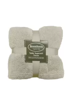 Image of Large Teddy Fleece Throw Blanket