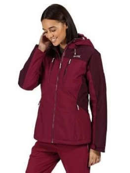 Image of Regatta Highton Stretch Padded Waterproof Jacket - Purple, Size 20, Women