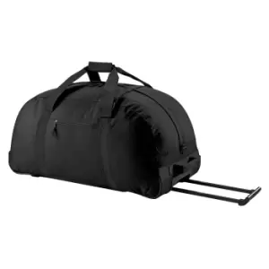 Image of Bagbase Wheelie Holdall / Duffle Bag (105 Litres) (One Size) (Black)