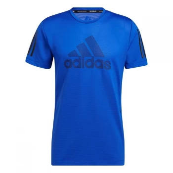 Image of adidas AEROREADY Warrior T-Shirt Mens - Bold Blue