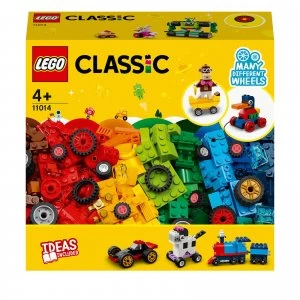 Image of LEGO Classic: Bricks and Wheels Starter Building Set (11014)