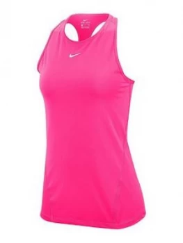 Image of Nike Training Pro Tank Top - Hyper Pink , Hyper Pink, Size S, Women
