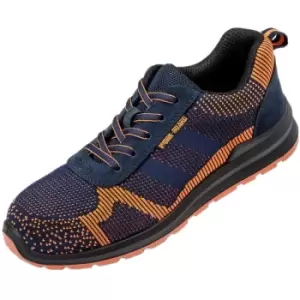 Image of Result Work-Guard Unisex Hardy Safety Trainers (6.5 UK) (Navy/Orange) - Navy/Orange