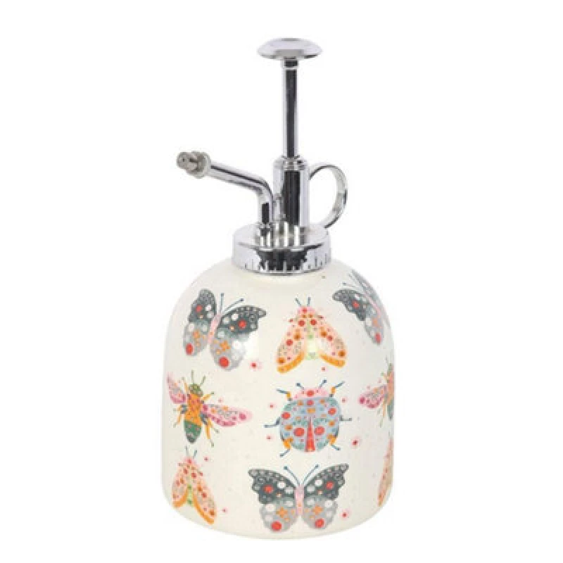Image of Something Different Something Different Floral Bug Ceramic Plant Mister Multi One Size Unisex 5063703598071